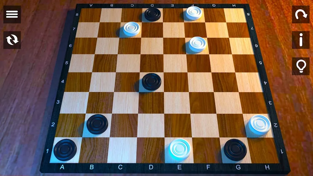 Checkers: Checkers Online- Dam — Мод: Без рекламы и всё открыто — скриншот 3