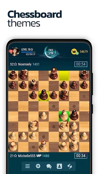 Скачать Chess Online — Последняя версия (Разблокированы премиум-доски и темы) — скриншот 2
