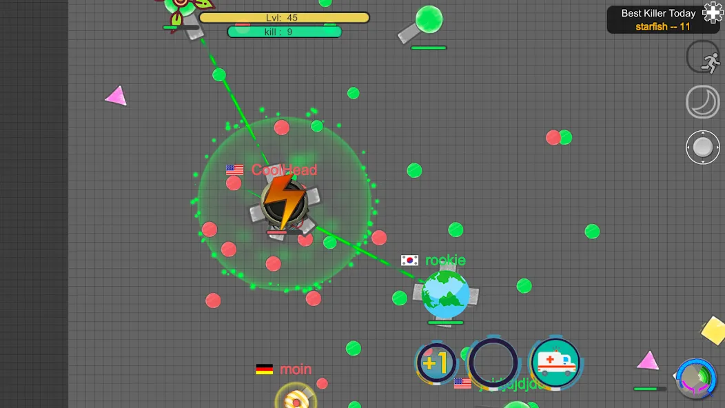 Скачать tank io games - piupiu.io на Android — Много денег и усиленный танк — скриншот 5