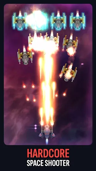 Galaxy Keeper: Space Shooter на Андроид — Мод Много денег и всё открыто — скриншот 5 Galaxy Keeper: Space Shooter на Андроид — Мод Много денег и всё открыто — скриншот 5