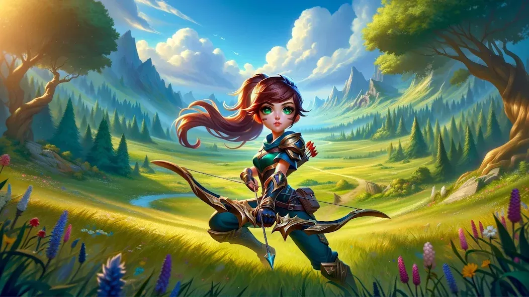 Скачать Archer Hunter - Adventure Game на Android — Безлимитные деньги и здоровье — скриншот 1