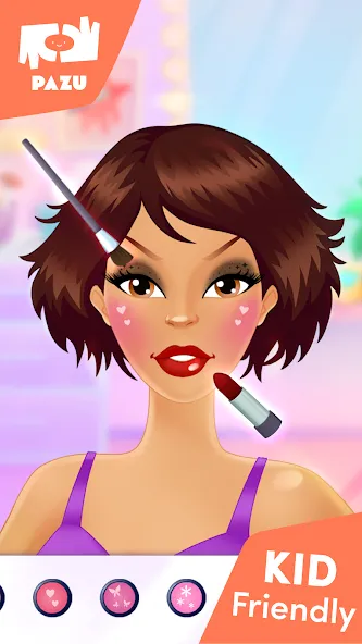 Скачать Makeup Girls - Games for kids — Модификация Все предметы макияжа разблокированы — скриншот 3 Скачать Makeup Girls - Games for kids — Модификация Все предметы макияжа разблокированы — скриншот 3