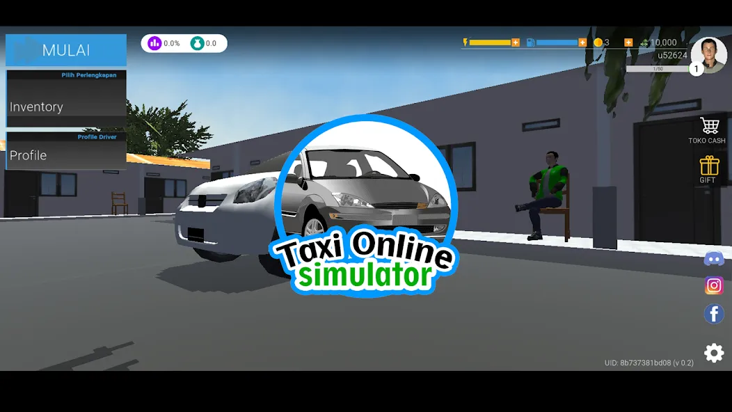 Скачать Taxi Online Simulator ID — Последняя версия (Безлимитные деньги и быстрые машины) — скриншот 1 Скачать Taxi Online Simulator ID — Последняя версия (Безлимитные деньги и быстрые машины) — скриншот 1