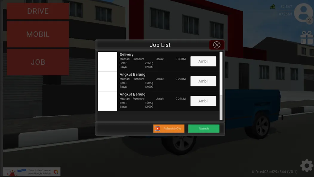 Скачать Pickup Simulator ID на телефон — Безлимитные деньги и топливо — скриншот 2