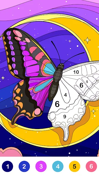 Tap Color Pro: Color By Number — Взломанная версия (Без рекламы и все раскраски открыты) — скриншот 4