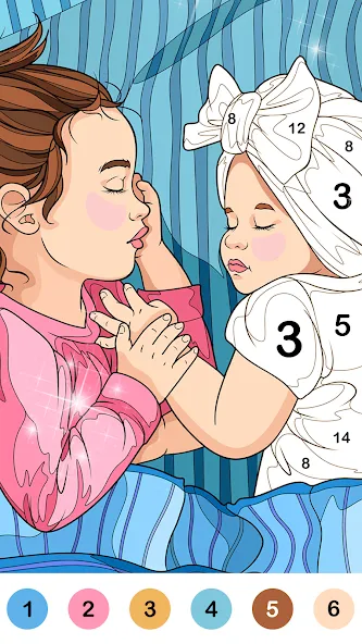 Tap Color Pro: Color By Number — Взломанная версия (Без рекламы и все раскраски открыты) — скриншот 5