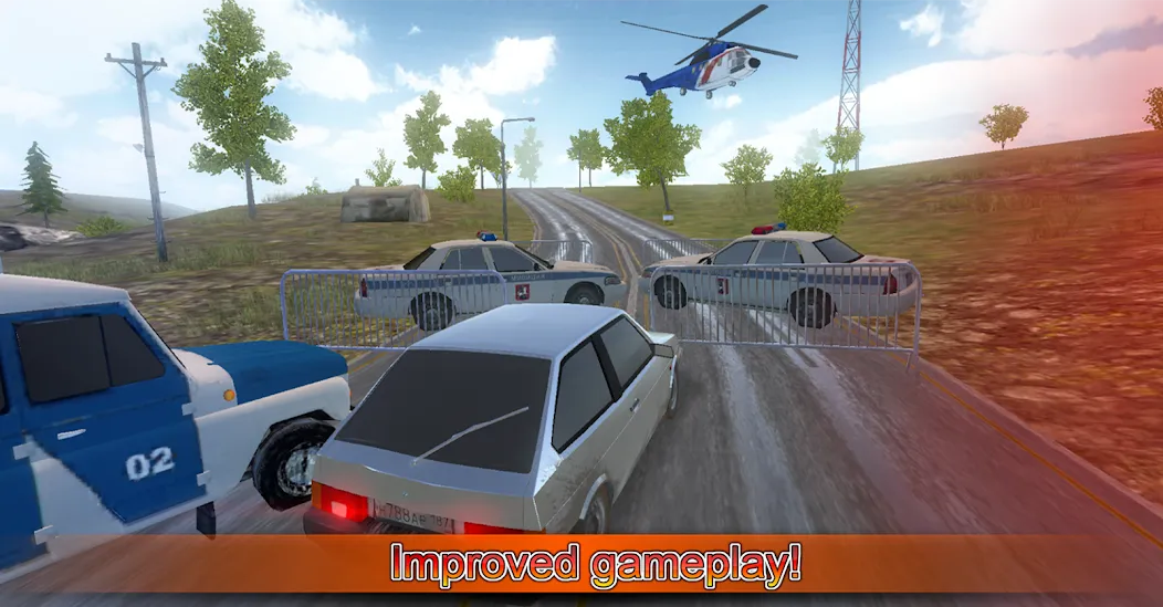Driving simulator VAZ 2108 SE (Мод Безлимитные деньги и топливо) — скриншот 2 Driving simulator VAZ 2108 SE (Мод Безлимитные деньги и топливо) — скриншот 2