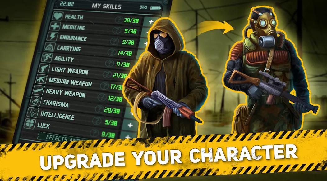 Скачать Pocket Survivor: Expansion на телефон — Безлимитные ресурсы и открыты все локации — скриншот 1