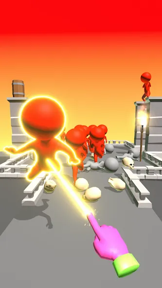 Скачать Magic Finger 3D на телефон — Безлимитные деньги и все уровни — скриншот 3