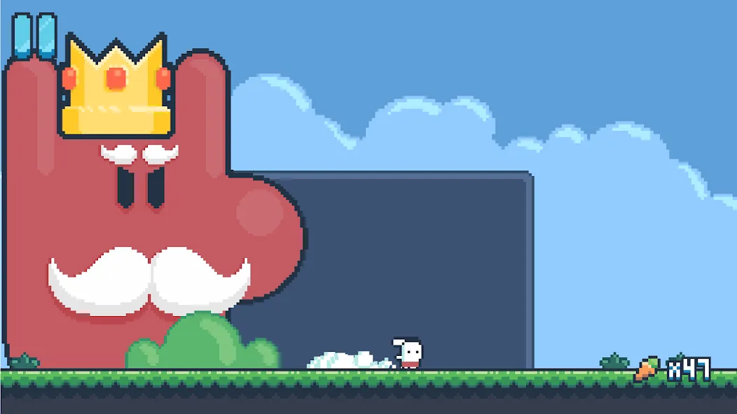 Скачать Yeah Bunny! MOD APK — Бесконечные жизни и монеты — скриншот 1