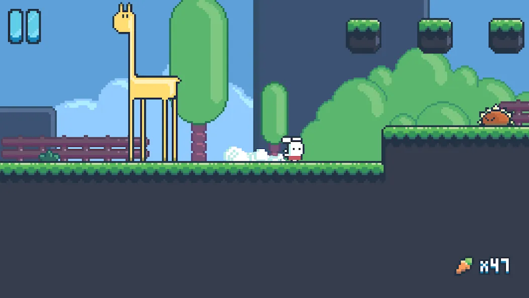 Скачать Yeah Bunny! MOD APK — Бесконечные жизни и монеты — скриншот 2