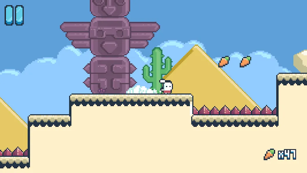 Скачать Yeah Bunny! MOD APK — Бесконечные жизни и монеты — скриншот 4