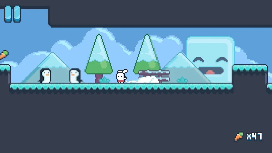 Скачать Yeah Bunny! MOD APK — Бесконечные жизни и монеты — скриншот 5