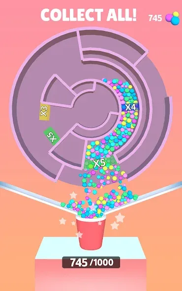 Multi Maze 3D MOD APK — Без рекламы и все уровни открыты — скриншот 1