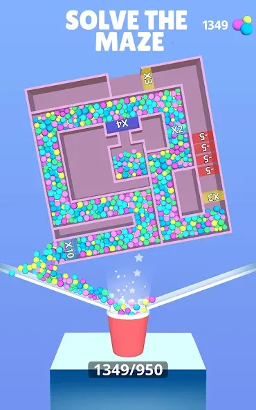 Multi Maze 3D MOD APK — Без рекламы и все уровни открыты — скриншот 4