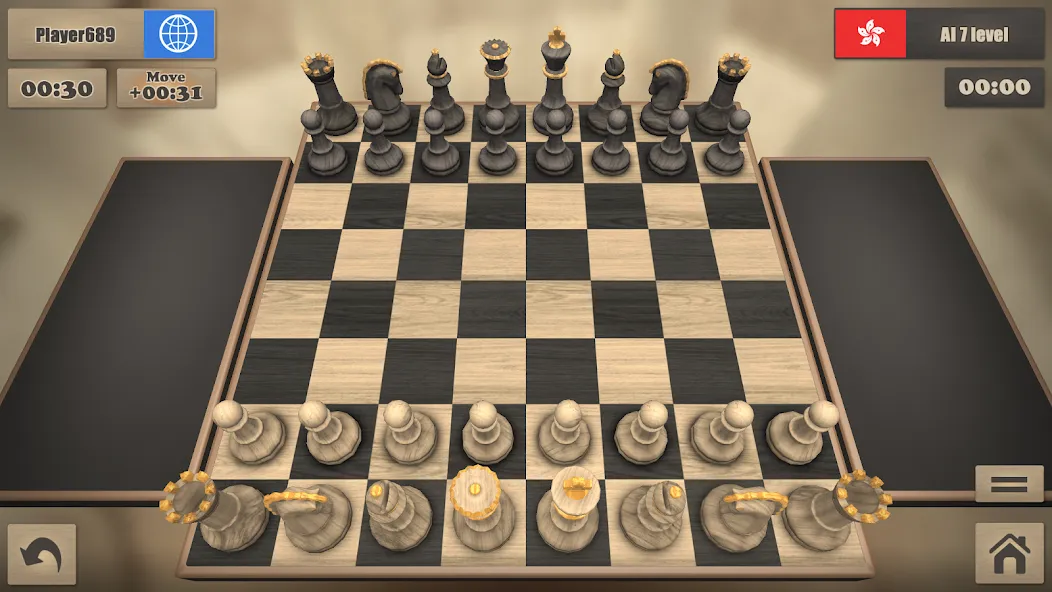Real Chess MOD APK — Шахматные фигуры разблокированы — скриншот 2 Real Chess MOD APK — Шахматные фигуры разблокированы — скриншот 2