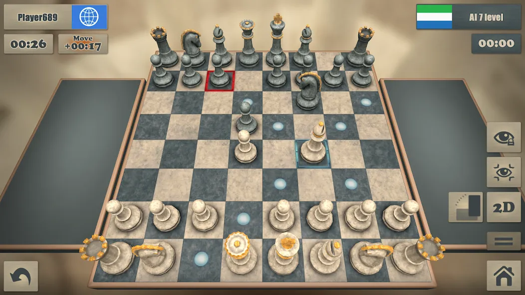 Real Chess MOD APK — Шахматные фигуры разблокированы — скриншот 4 Real Chess MOD APK — Шахматные фигуры разблокированы — скриншот 4