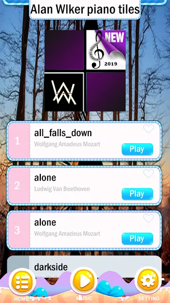 Скачать Shivers - Sheeran Piano Tiles с модом — Без рекламы и все песни открыты — скриншот 2