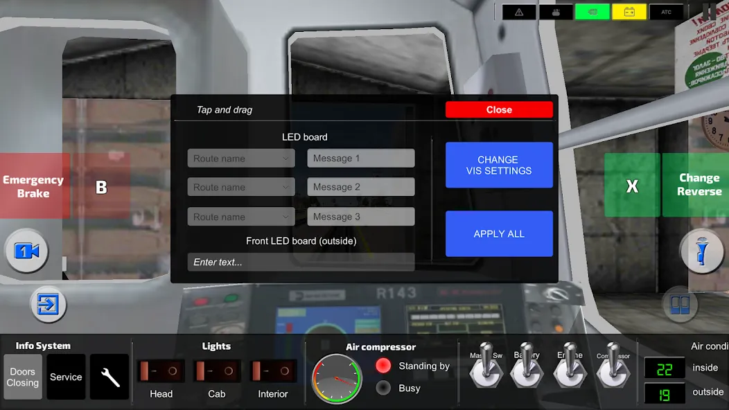 AG Subway Simulator Pro MOD APK на Android — Безлимитные деньги и все поезда — скриншот 1