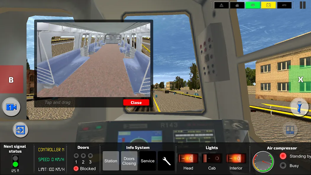 AG Subway Simulator Pro MOD APK на Android — Безлимитные деньги и все поезда — скриншот 2