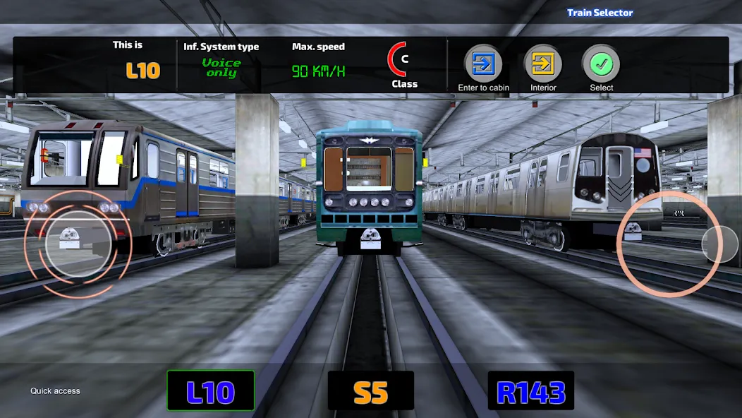 AG Subway Simulator Pro MOD APK на Android — Безлимитные деньги и все поезда — скриншот 5