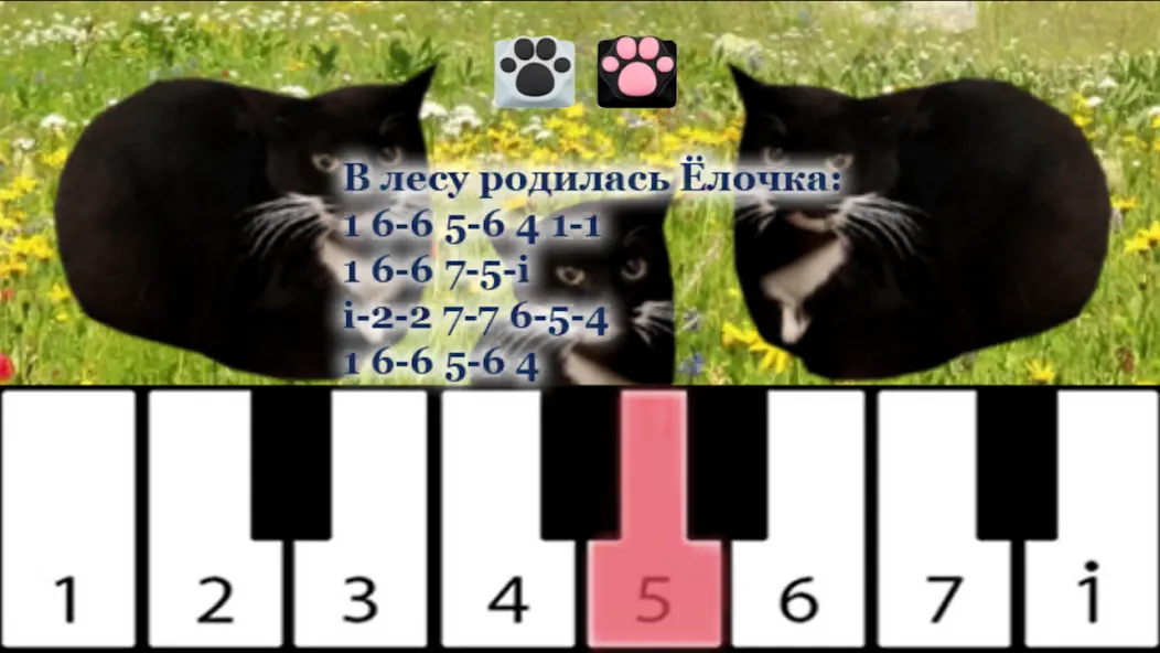 Maxwell the Cat piano на Андроид — Все песни разблокированы и без рекламы — скриншот 1
