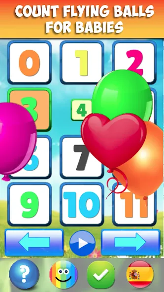 Numbers for kids 1 to 10 Math на Андроид — Мод Все числа и задания открыты — скриншот 2 Numbers for kids 1 to 10 Math на Андроид — Мод Все числа и задания открыты — скриншот 2