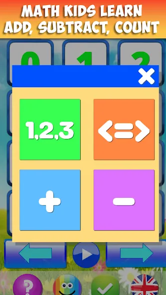 Numbers for kids 1 to 10 Math на Андроид — Мод Все числа и задания открыты — скриншот 4 Numbers for kids 1 to 10 Math на Андроид — Мод Все числа и задания открыты — скриншот 4