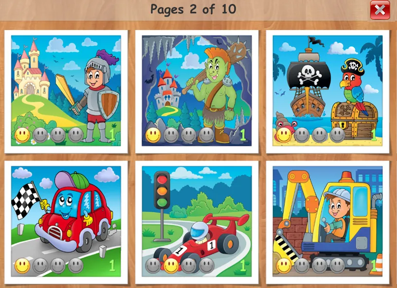 Kids puzzles - 3 and 5 years — Открыты все пазлы и уровни — скриншот 4