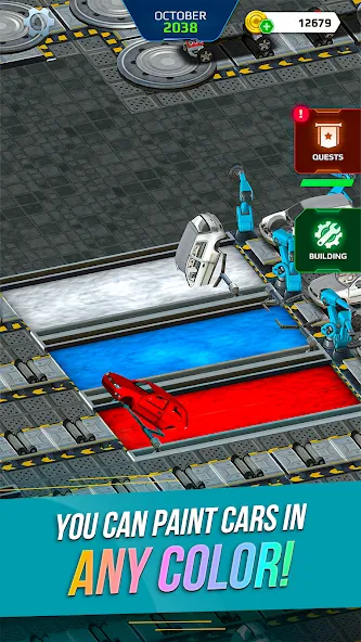 Car Factory Simulator (Мод Безлимитные деньги и ресурсы) — скриншот 2