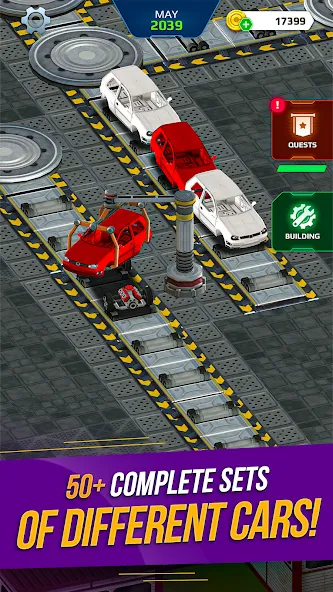 Car Factory Simulator (Мод Безлимитные деньги и ресурсы) — скриншот 3