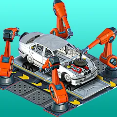 Car Factory Simulator (Мод Безлимитные деньги и ресурсы)