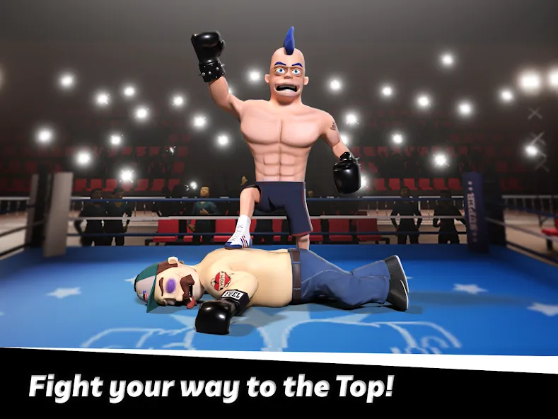 Скачать взломанную Smash Boxing: Punch Hero — Безлимитные деньги и усиленные удары — скриншот 1 Скачать взломанную Smash Boxing: Punch Hero — Безлимитные деньги и усиленные удары — скриншот 1