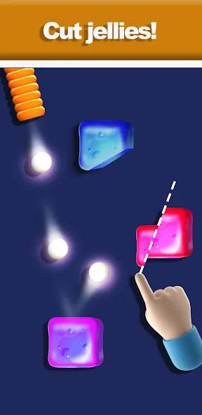 Idle Balls — Мод: Без рекламы и много денег — скриншот 1