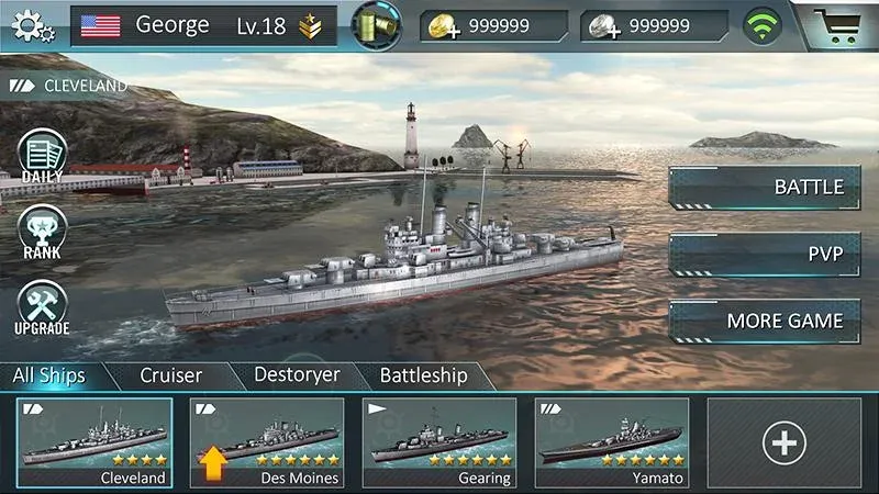 Скачать Warship Attack 3D на Андроид — Безлимитные деньги и патроны — скриншот 5