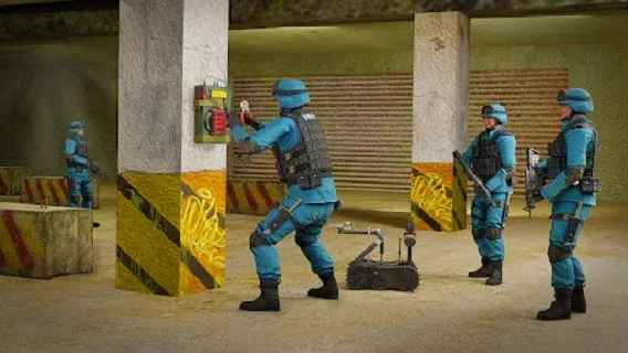 Скачать Army Bomb Games 3D Nuclear War — Безлимитные деньги и оружие — скриншот 1