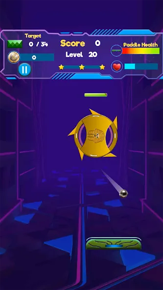 Скачать взломанную Brick Breaker- Bricks 3d Game — Безлимитные жизни и усиленные бонусы — скриншот 5