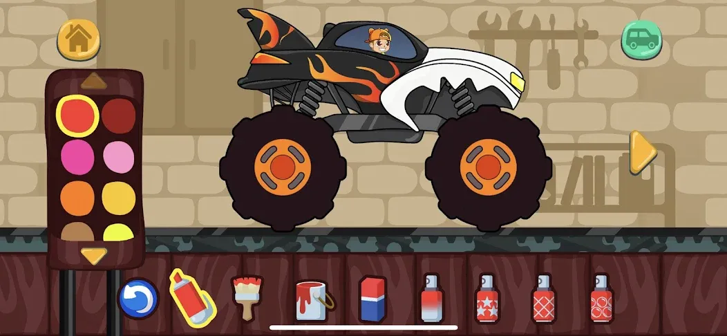 Скачать Vlad & Niki Car Games for Kids MOD APK — Открыты все машины и трассы — скриншот 1