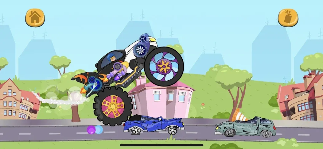 Скачать Vlad & Niki Car Games for Kids MOD APK — Открыты все машины и трассы — скриншот 2