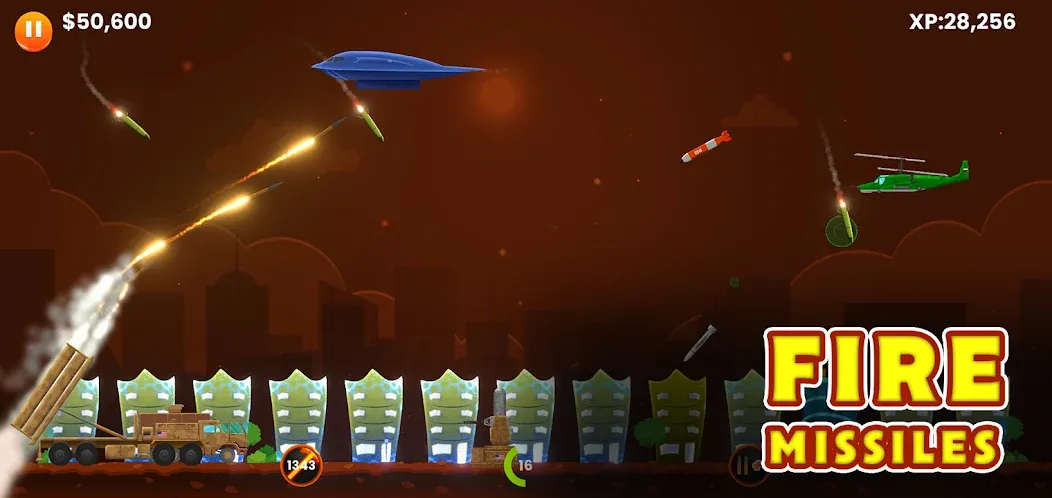 Ballistic Defense MOD — Безлимитные деньги и усиленная защита на Андроид — скриншот 2