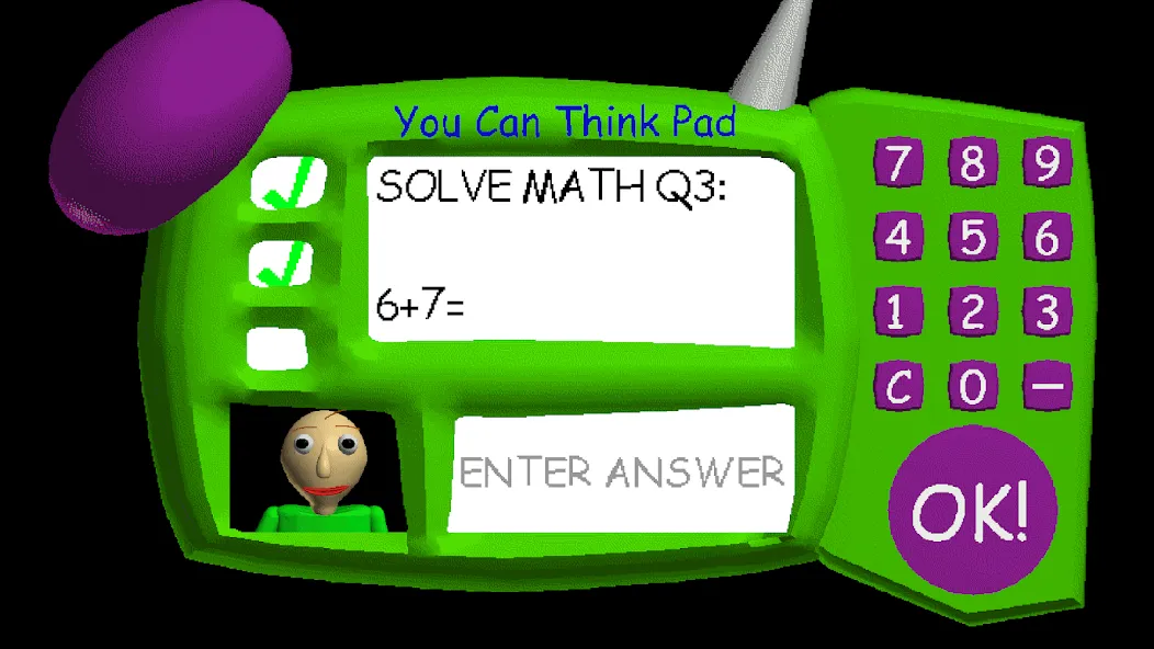 Baldi's Basics Classic на Андроид — Безлимитные подсказки и лёгкое прохождение — скриншот 2