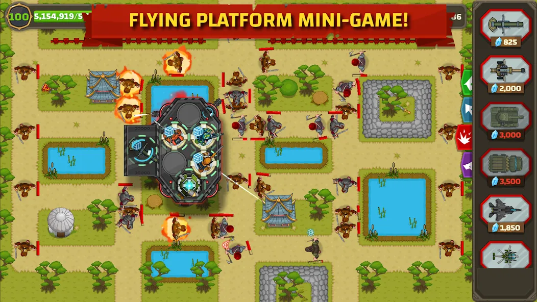Скачать Ancient Allies Tower Defense с модом — Безлимитные ресурсы и все башни — скриншот 3