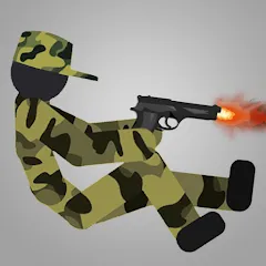 Скачать Stick Battle: Ragdoll Fight MOD APK — Безлимитные монеты и разблокированы персонажи