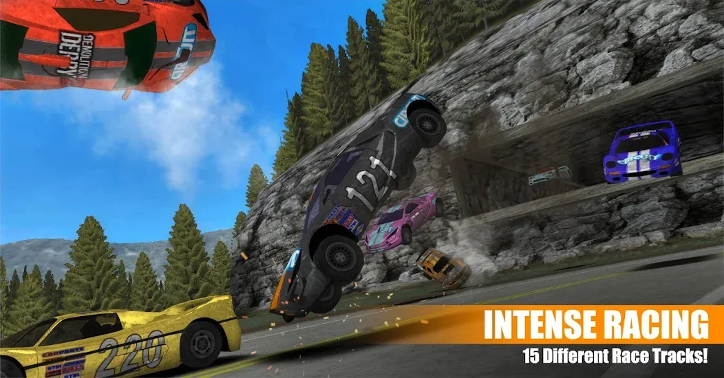 Скачать Demolition Derby 2 с модом — Безлимитные деньги и топливо — скриншот 2