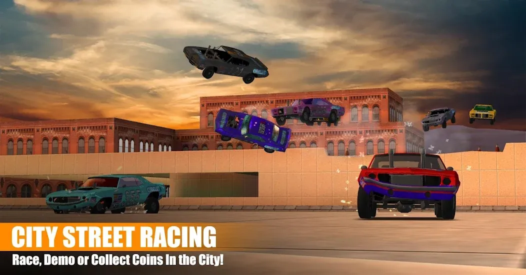 Скачать Demolition Derby 2 с модом — Безлимитные деньги и топливо — скриншот 4