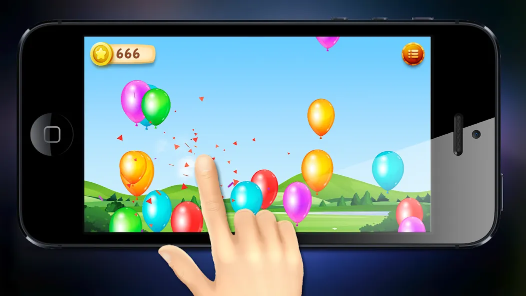 Скачать Burst balloons for kids — Последняя версия (Много лопающихся шариков без рекламы) — скриншот 1