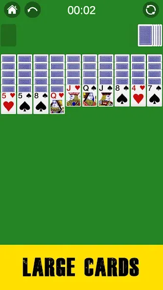 Spider Solitaire Card Game Fun MOD — Без рекламы и подсказки доступны на Андроид — скриншот 2