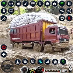 Mud Truck Runner Simulator 3D MOD — Безлимитные деньги и топливо на Андроид