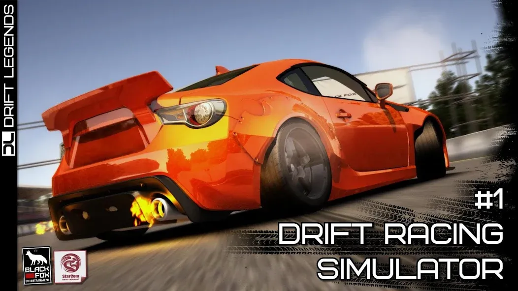 Скачать Drift Legends - Drifting games — Модификация Безлимитные деньги и все машины открыты — скриншот 1