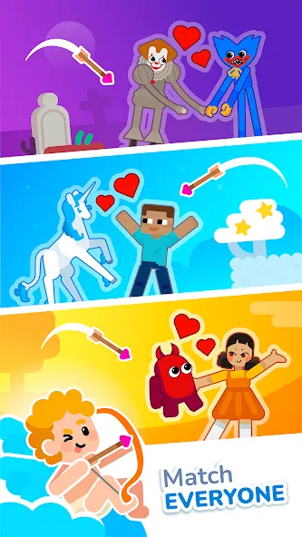 Love Archer: Cupids Arrow MOD APK на Android — Безлимитные стрелы и монеты — скриншот 1